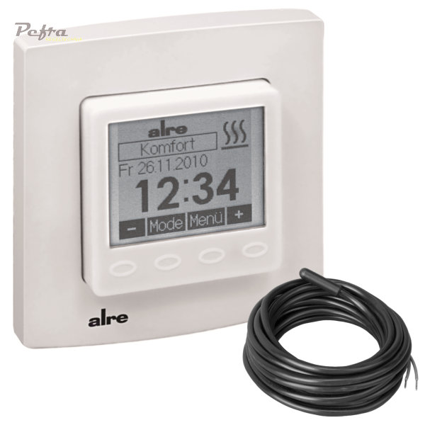 Alre Raumthermostat Mit Fernf Hler Digital F R Elektrische Fu Bodenheizung A Ebay